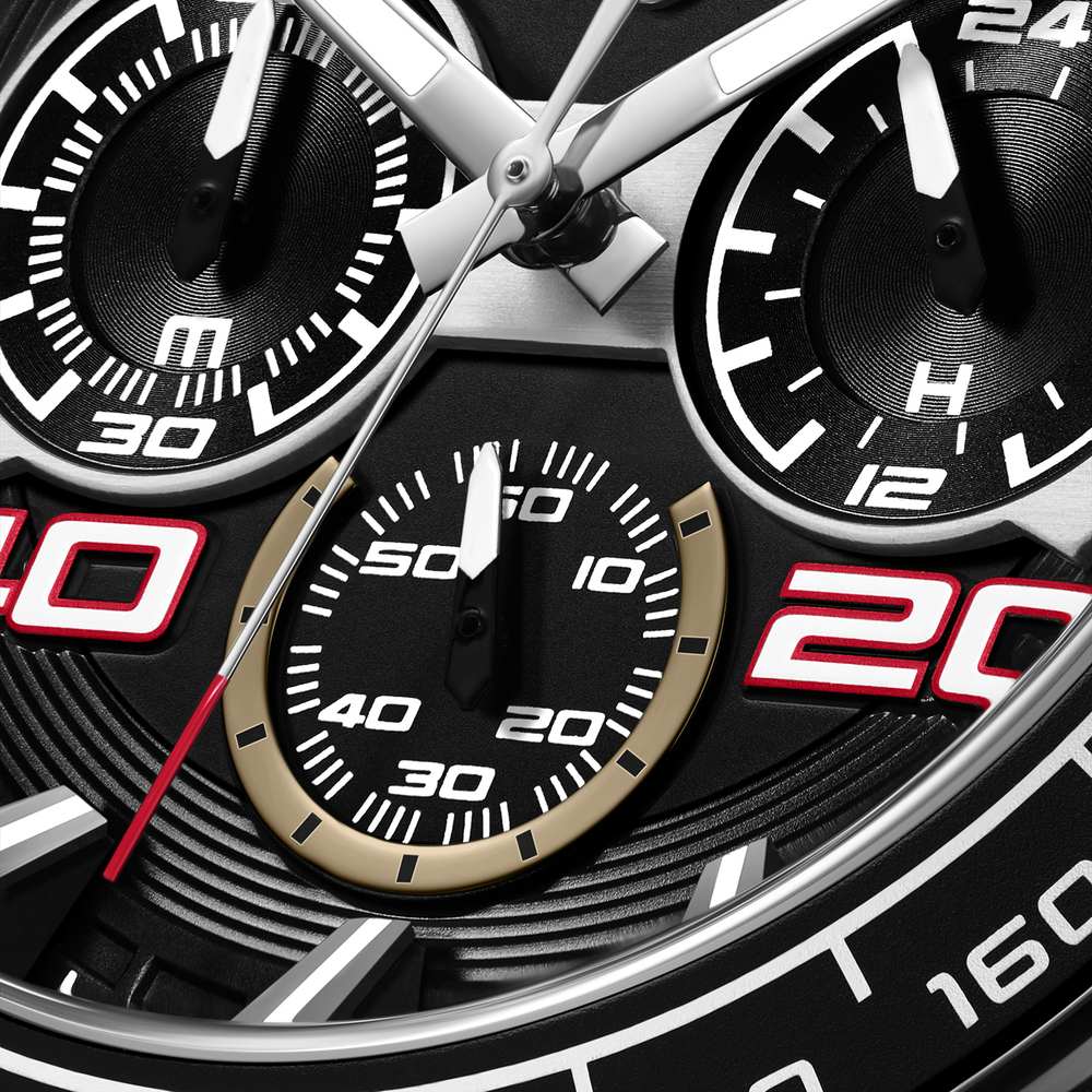 Ducati DTWGO0001701W Quartz Chronograph Black Dial Men&