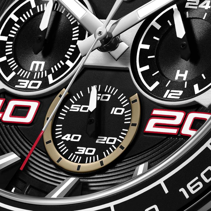 Ducati DTWGO0001701W Quartz Chronograph Black Dial Men&