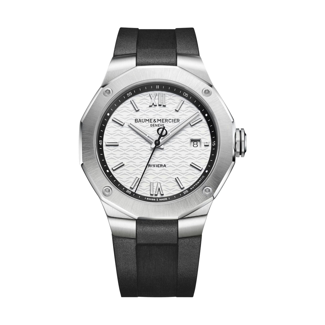 Baume &amp; Mercier Riviera 10866 Automatic White Dial Men&