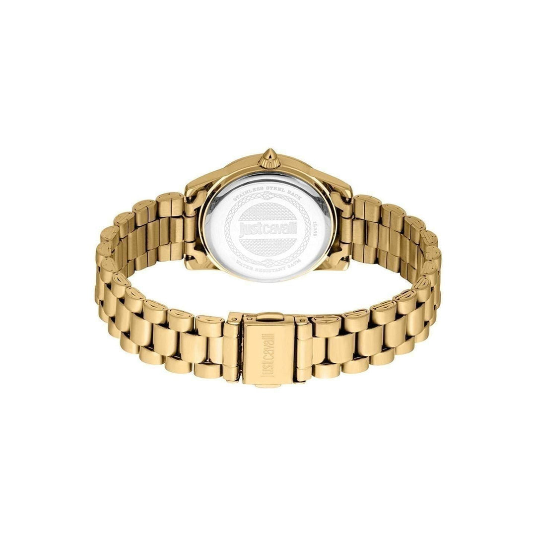 Just Cavalli Women's Eterna Embellish Dial Analogue Watch - Stylish Bracelet