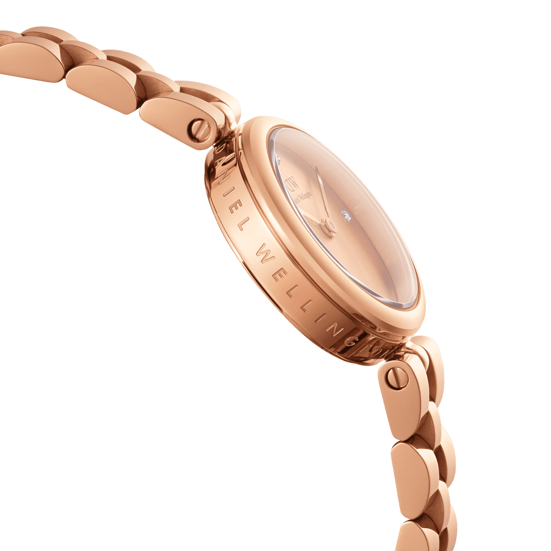 Elegant Elan Lumine Unitone Rose Gold Watch for Women