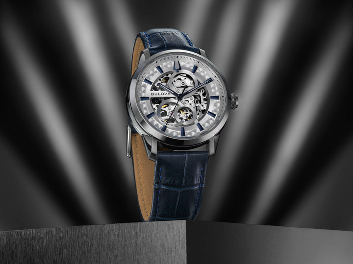 Bulova Classic BUL 96A330 Silver-Tone Dial Men&