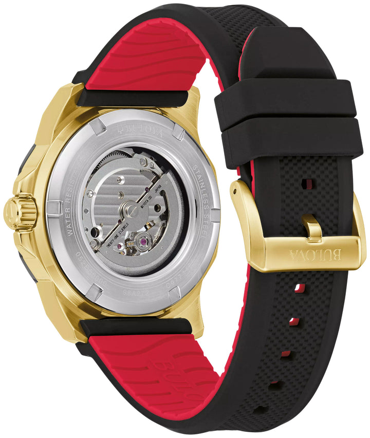 Bulova Marine Star 98A272 Black Dial Men&