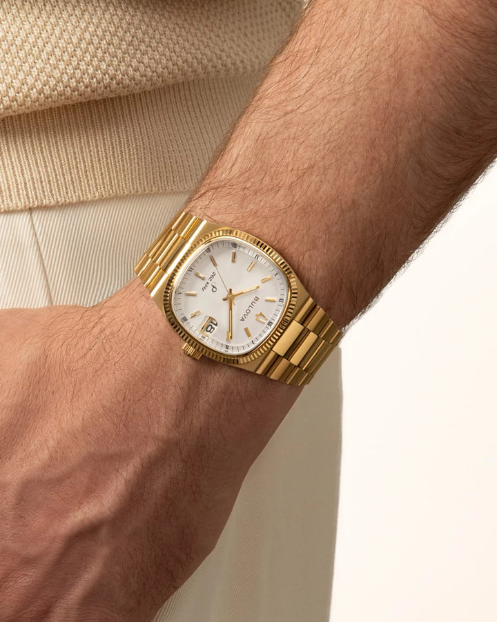 Bulova Classic BUL 97B223 Silver-Tone Dial Men&