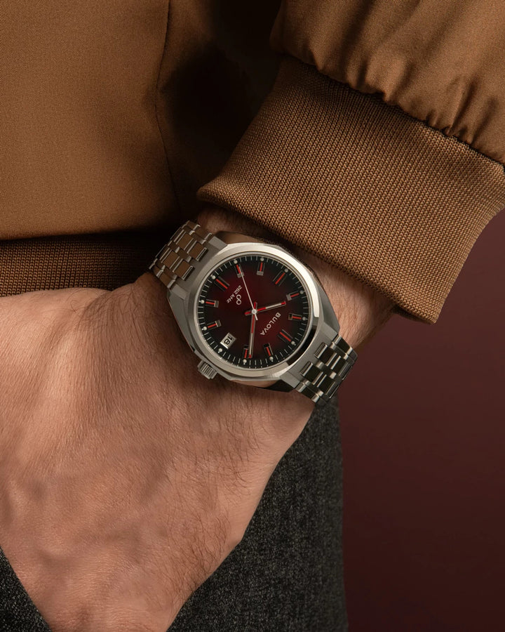 Bulova Classic BUL 96B401 Red Dial Men&