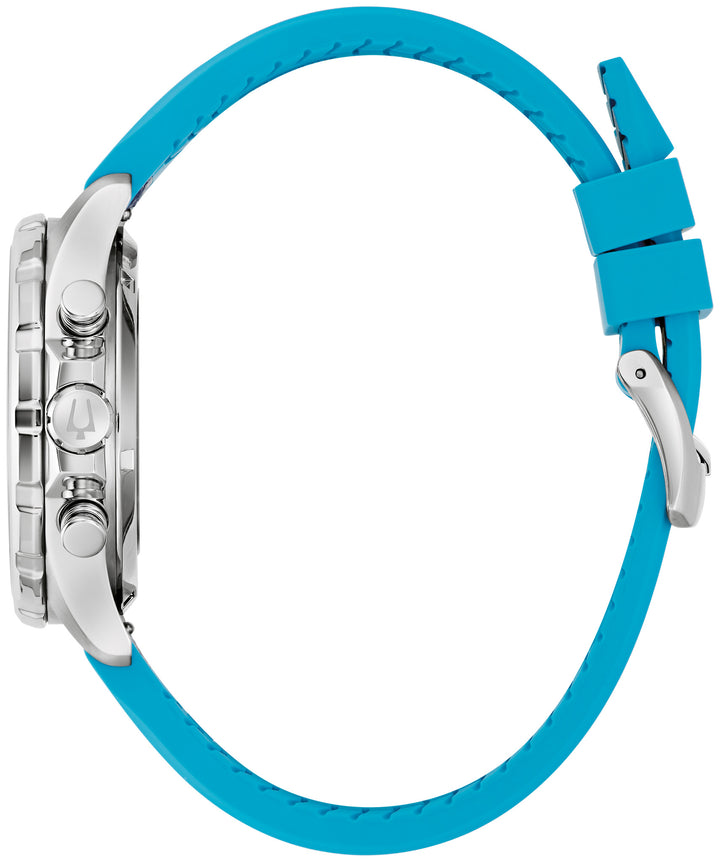 Bulova Marine Star LP 96B460 Blue Dial Men&