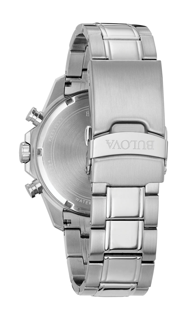 Bulova Marine Star 96B256 Blue Dial Men&