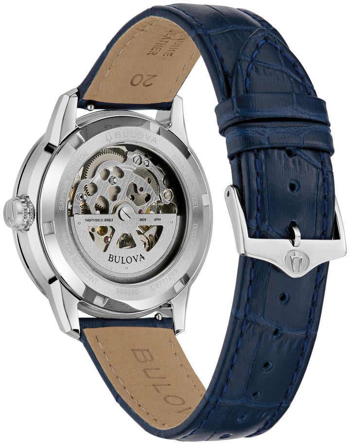 Bulova Classic BUL 96A330 Silver-Tone Dial Men&