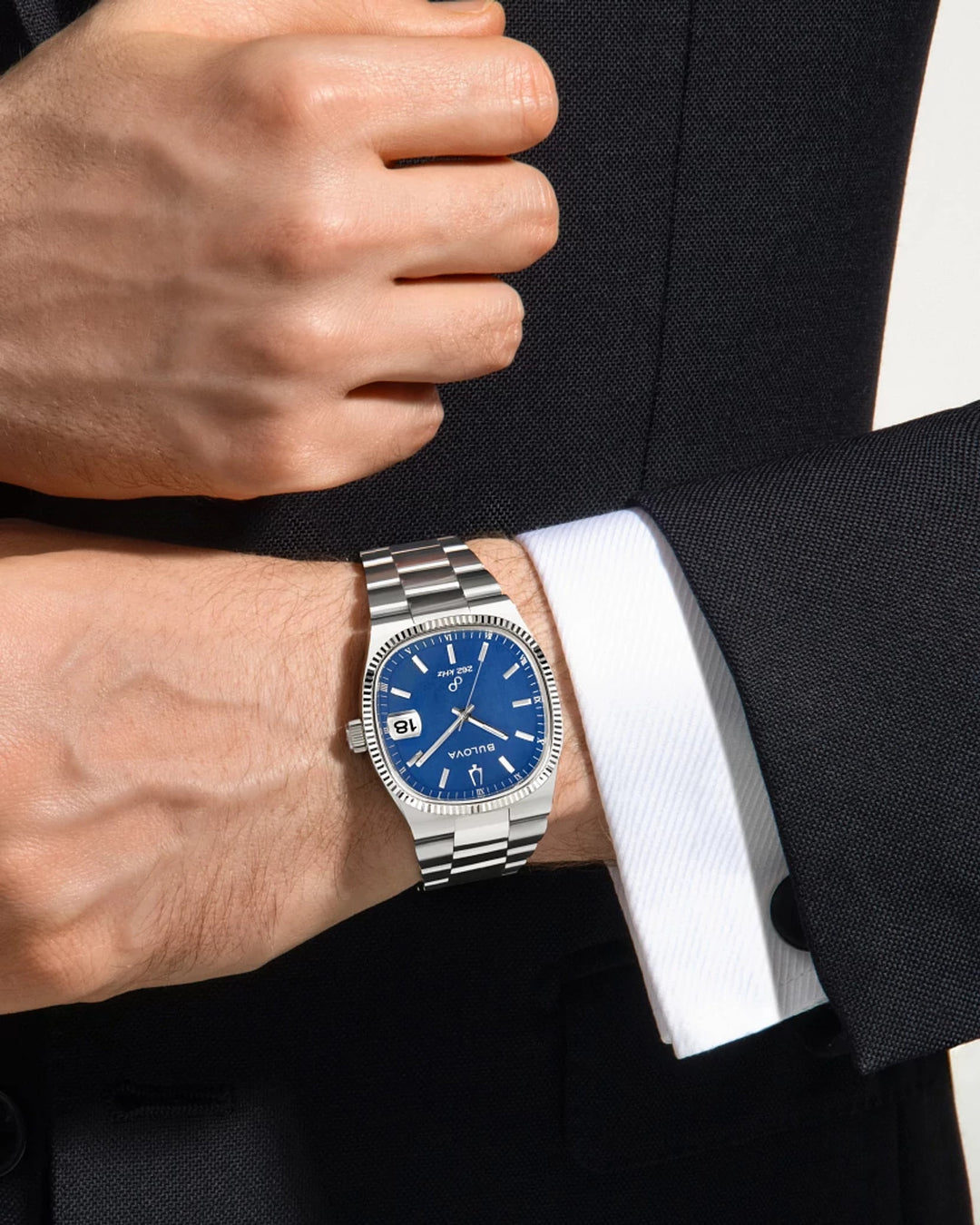 Bulova Classic BUL 96B440 Blue Dial Men&
