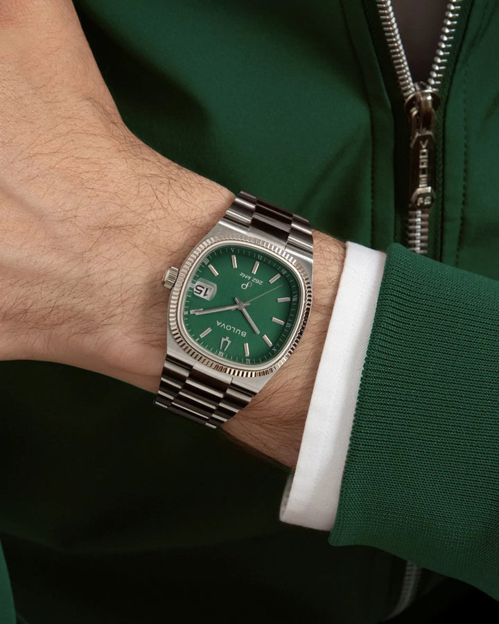 Bulova Classic BUL 96B439 Green Dial Men&