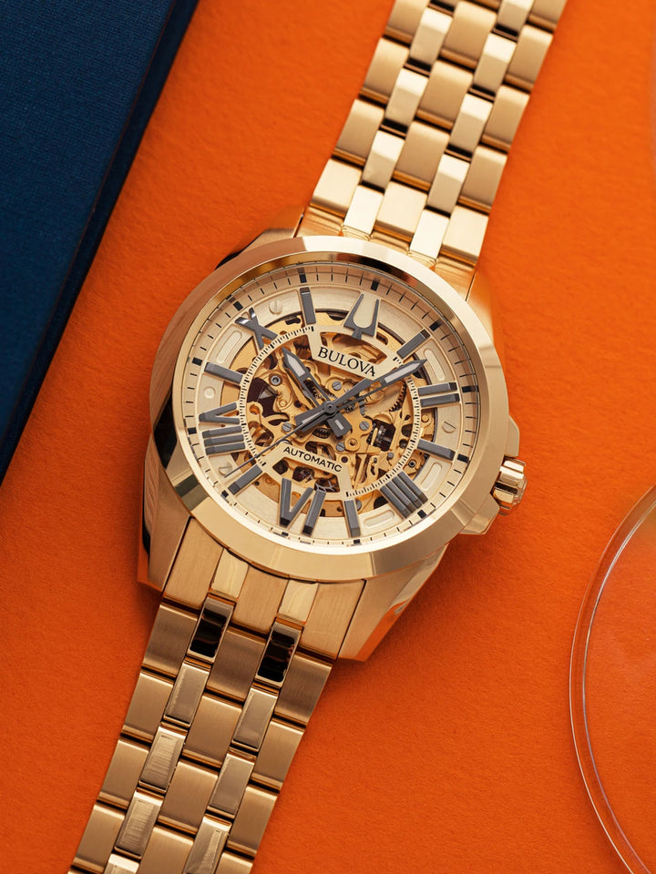 Bulova Classic BUL 97A162 Gold-Tone Dial Men&