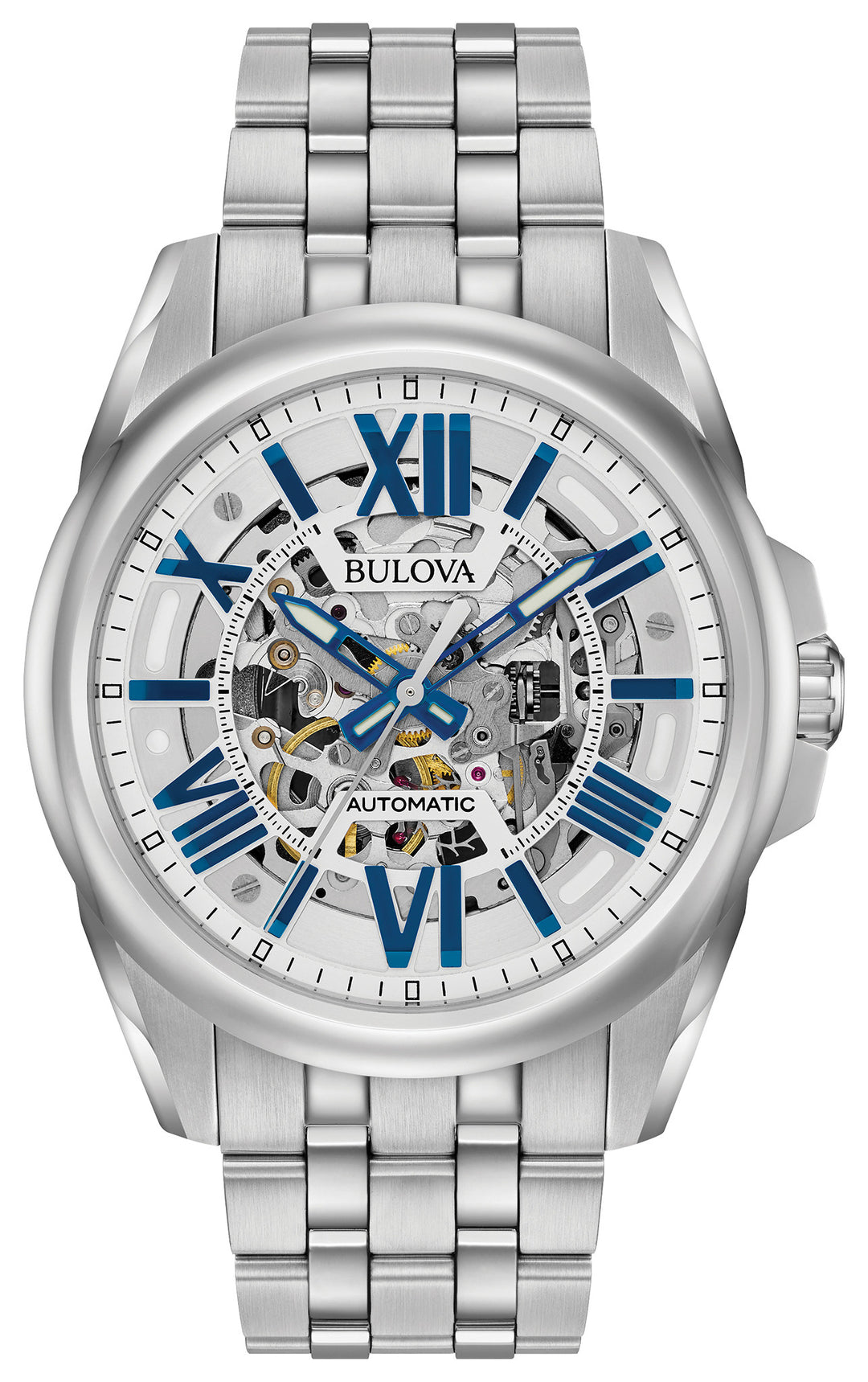 Bulova Classic BUL 96A187 Silver-Tone Dial Men&