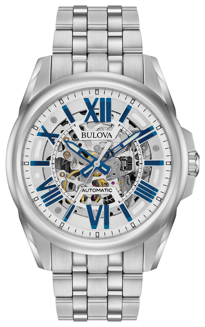 Bulova Classic BUL 96A187 Silver-Tone Dial Men&