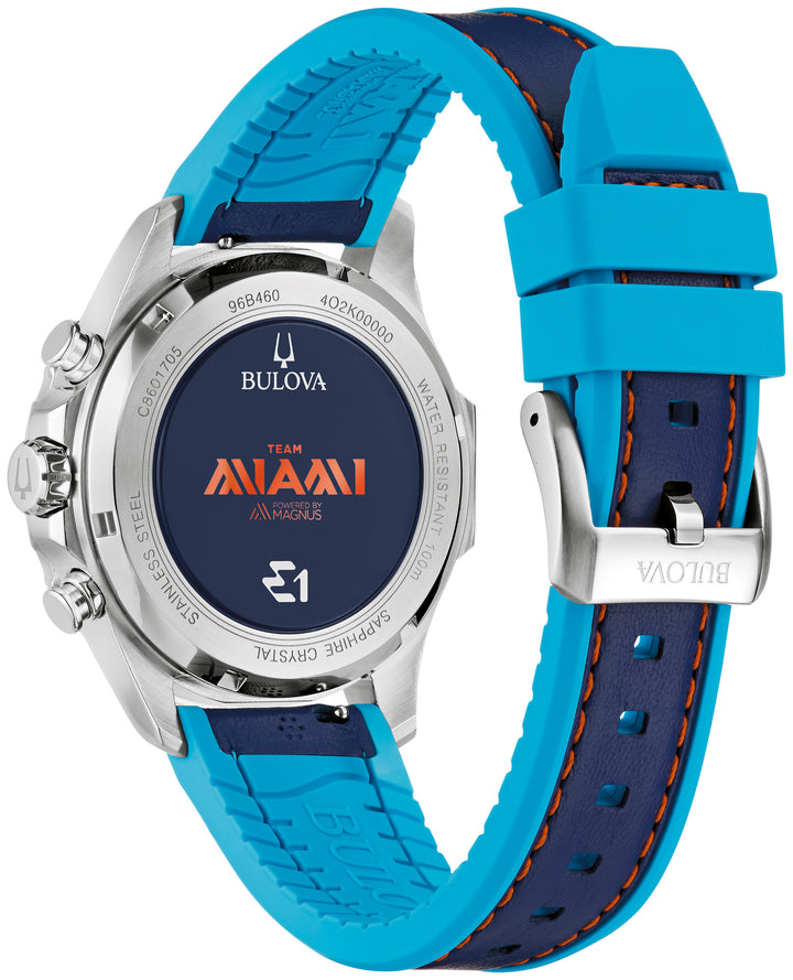 Bulova Marine Star LP 96B460 Blue Dial Men&