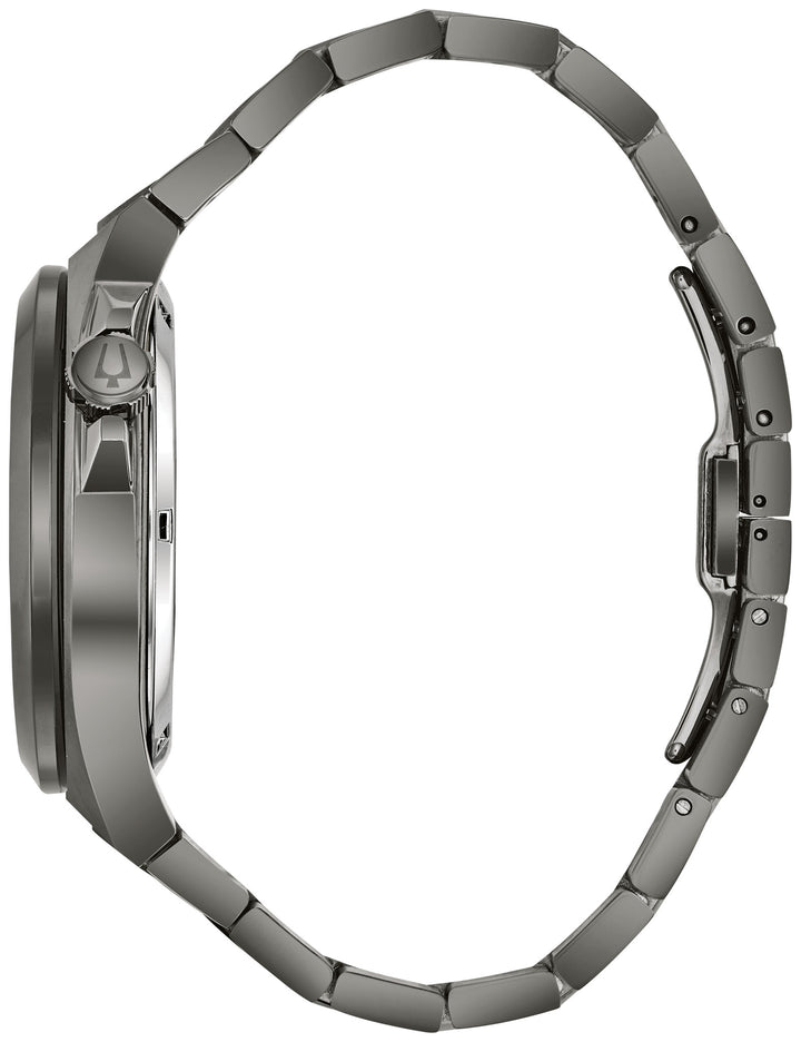 Bulova Maquina 98A179 Black Dial Men&