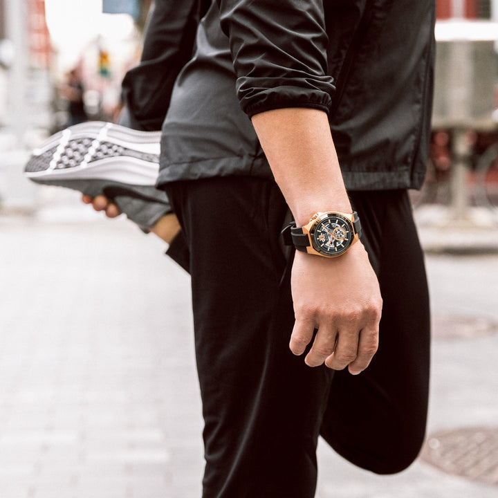 Bulova Maquina 98A177 Black Dial Men&