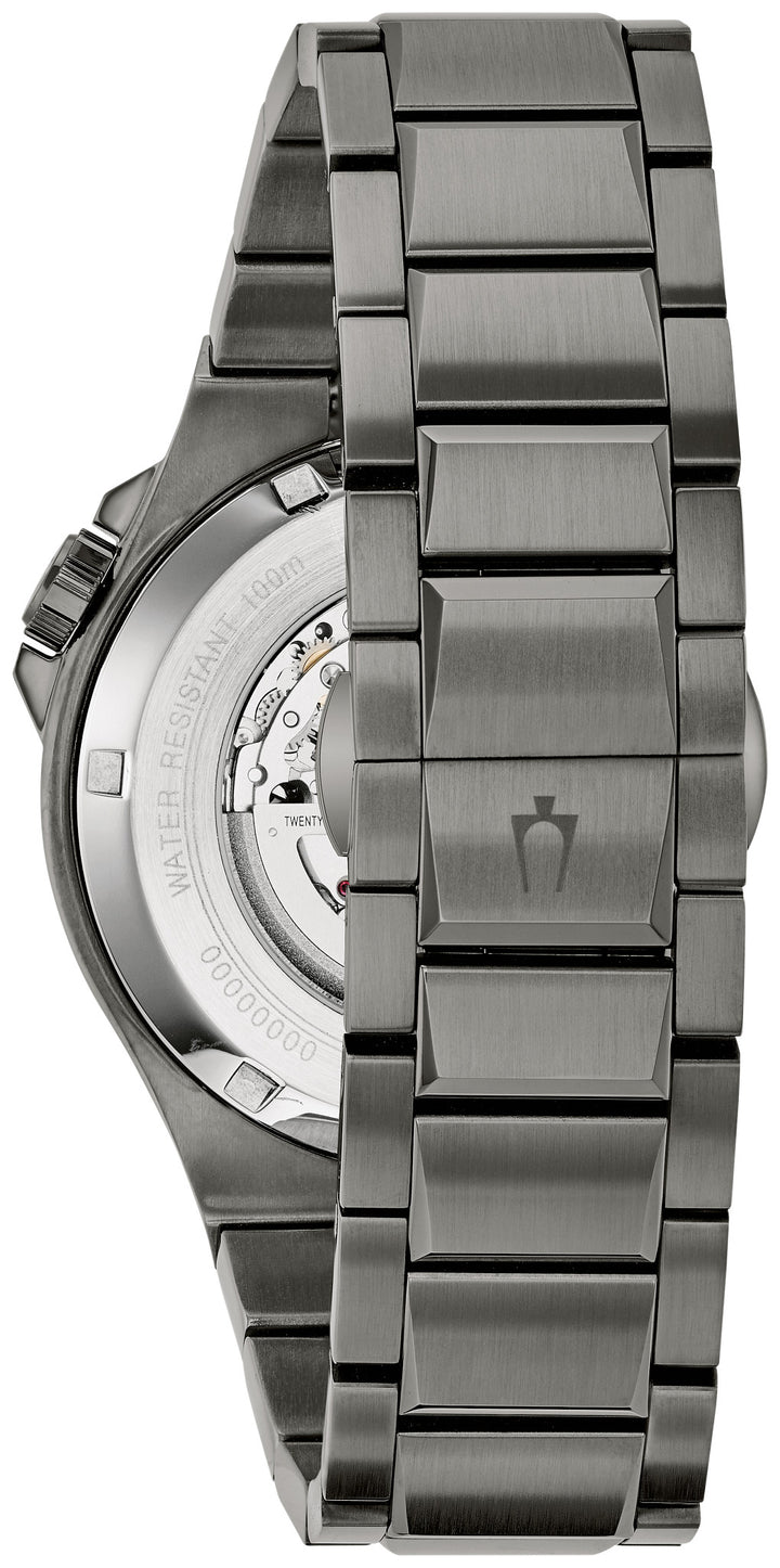 Bulova Maquina 98A179 Black Dial Men&