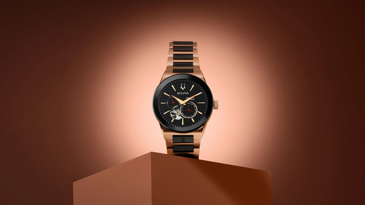 Bulova Modern BUL LP 98A236 Black Dial Men&
