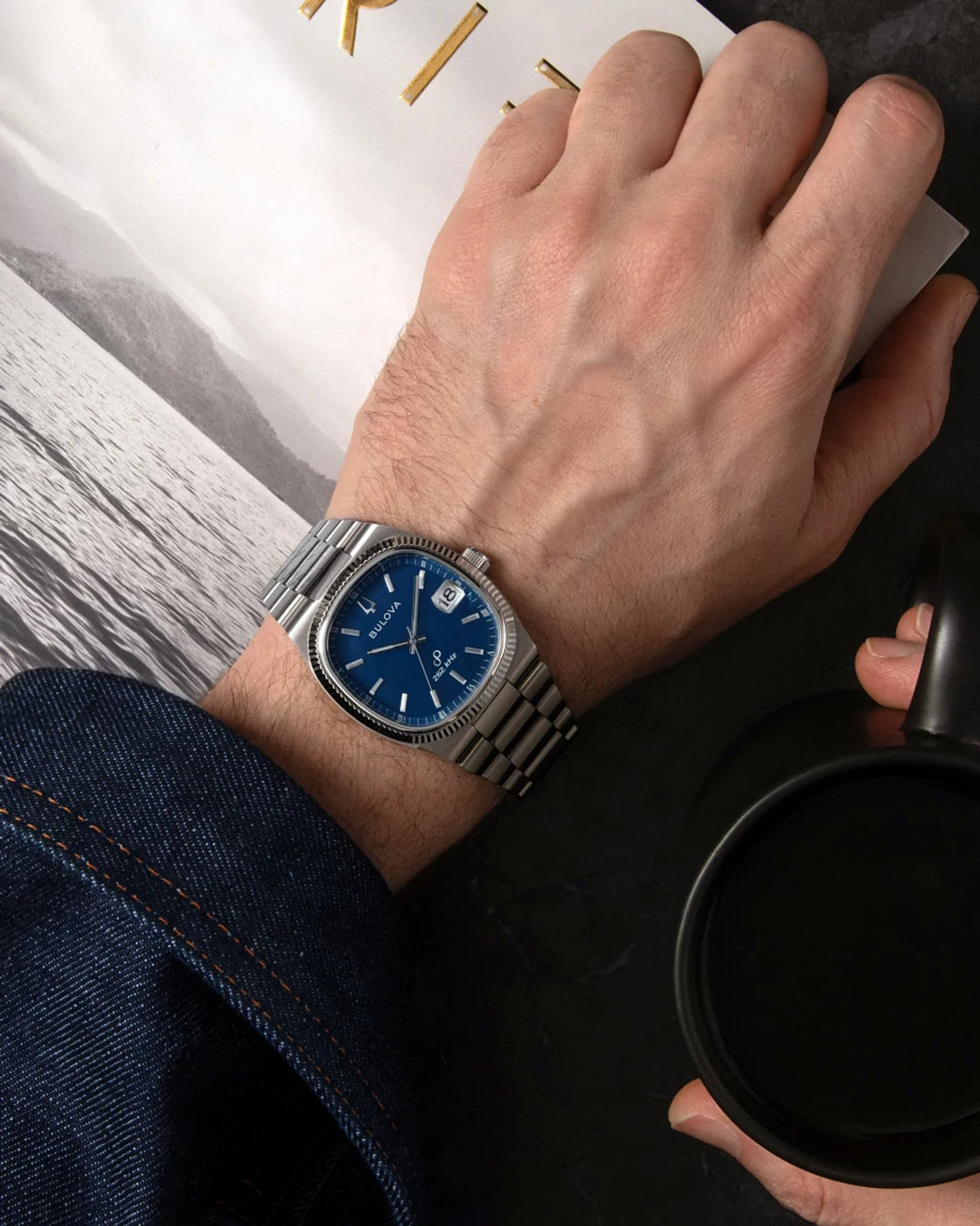 Bulova Classic BUL 96B440 Blue Dial Men&