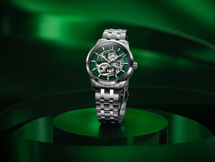 Bulova Classic BUL 96A329 Green Dial Men&