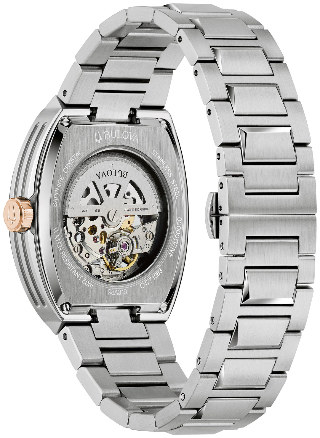 Bulova Maquina 98A319 Blue Dial Men&