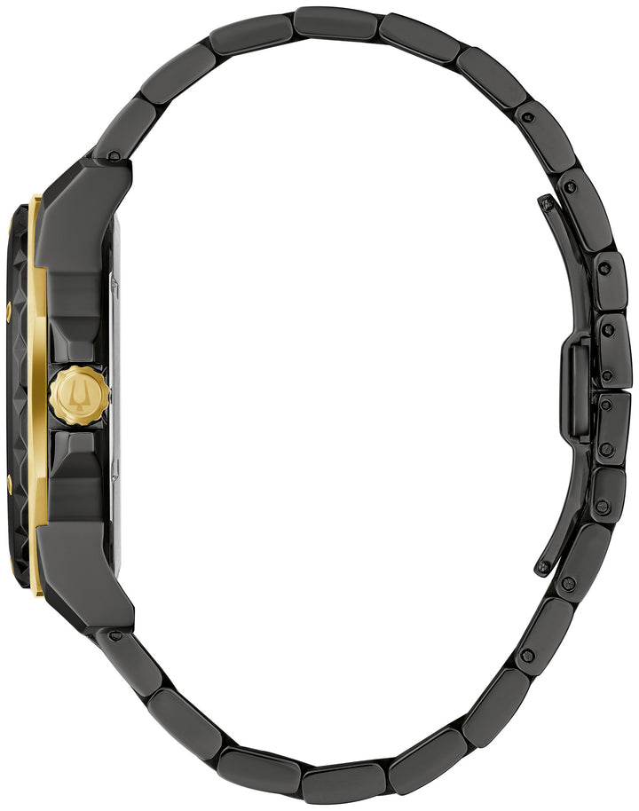 Bulova Marine Star 98D176 Black Dial Men&