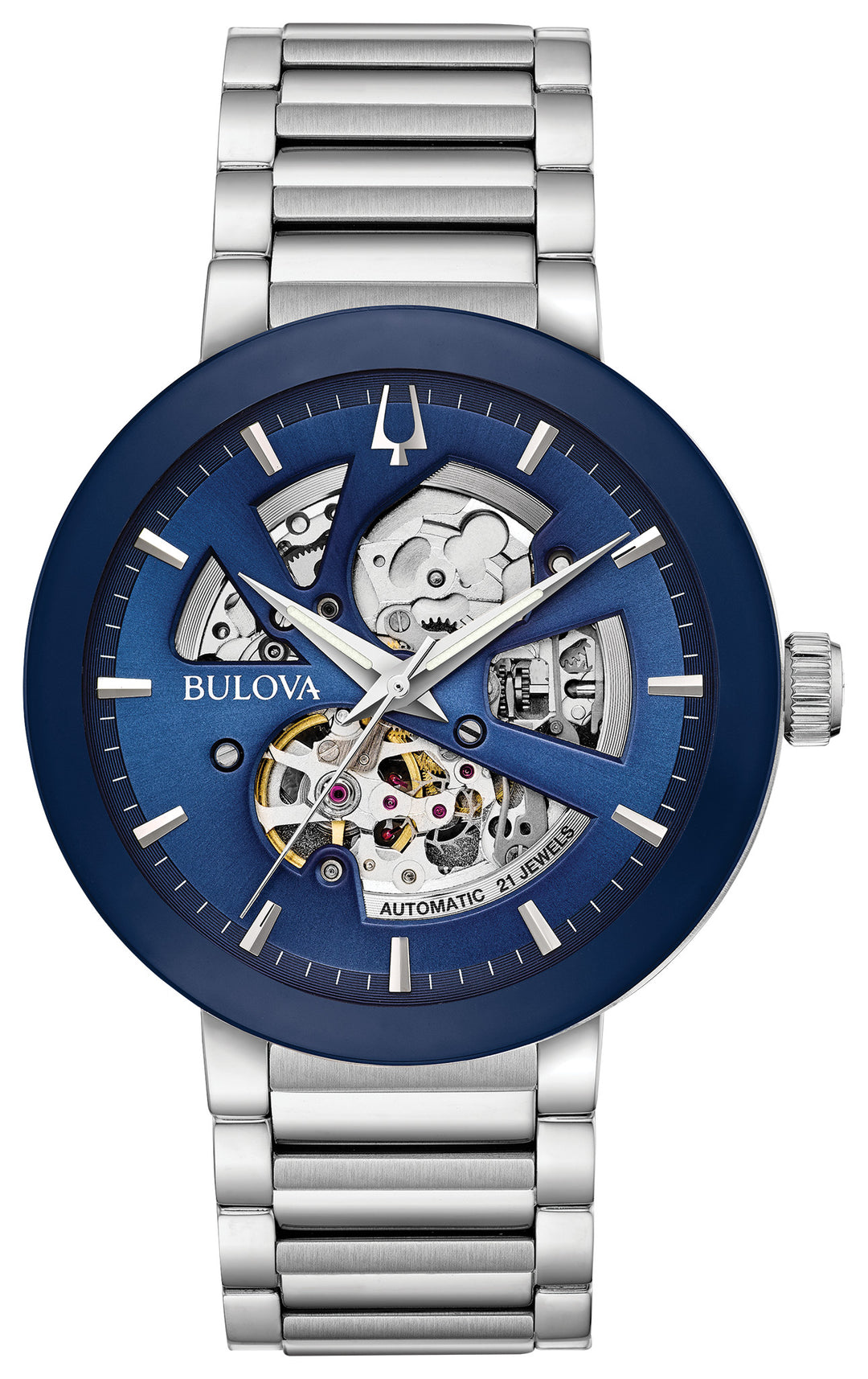 Bulova Modern BUL 96A204 Blue Dial Men&