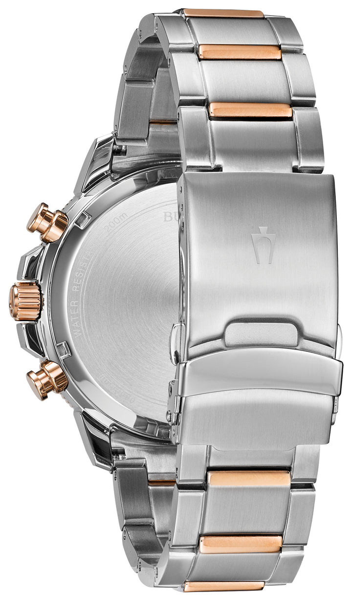 Bulova Marine Star 98B301 Blue Dial Men&