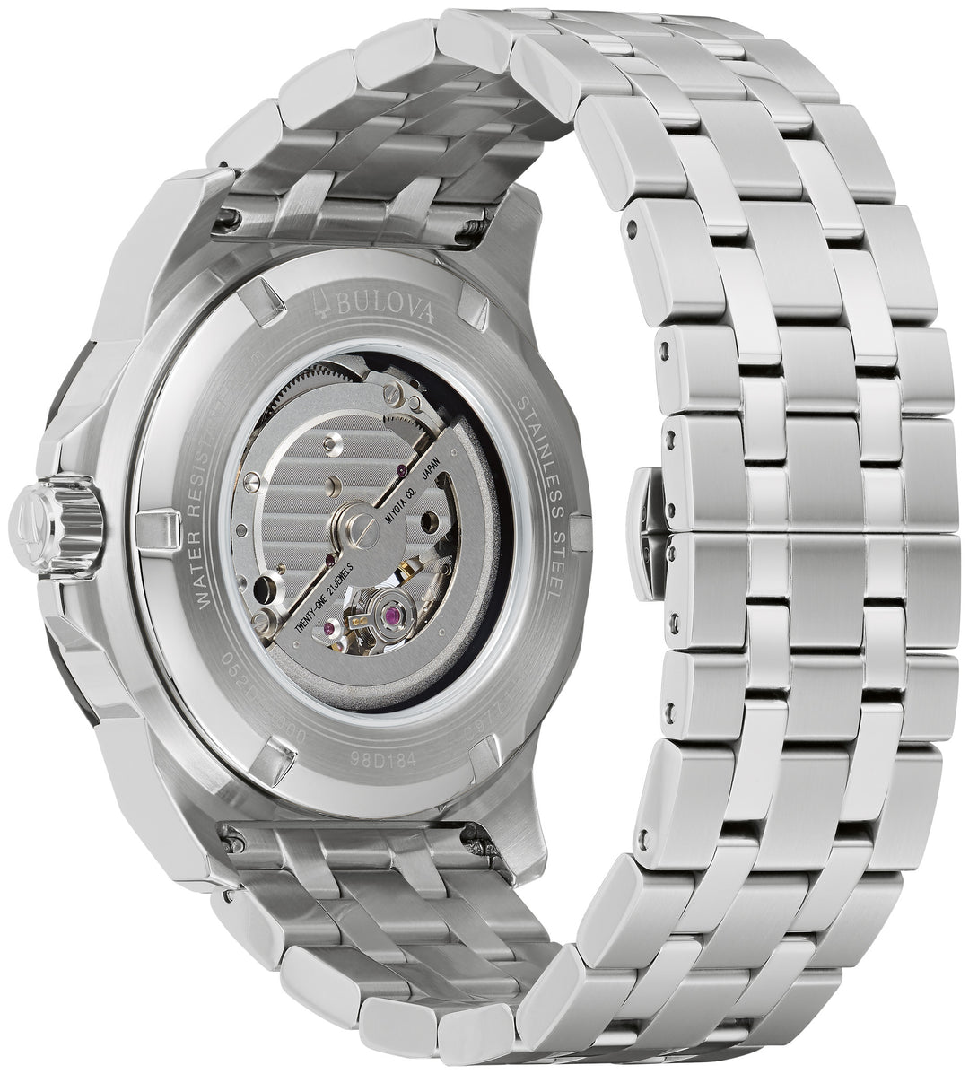 Bulova Marine Star LP 98D184 Blue Dial Men&