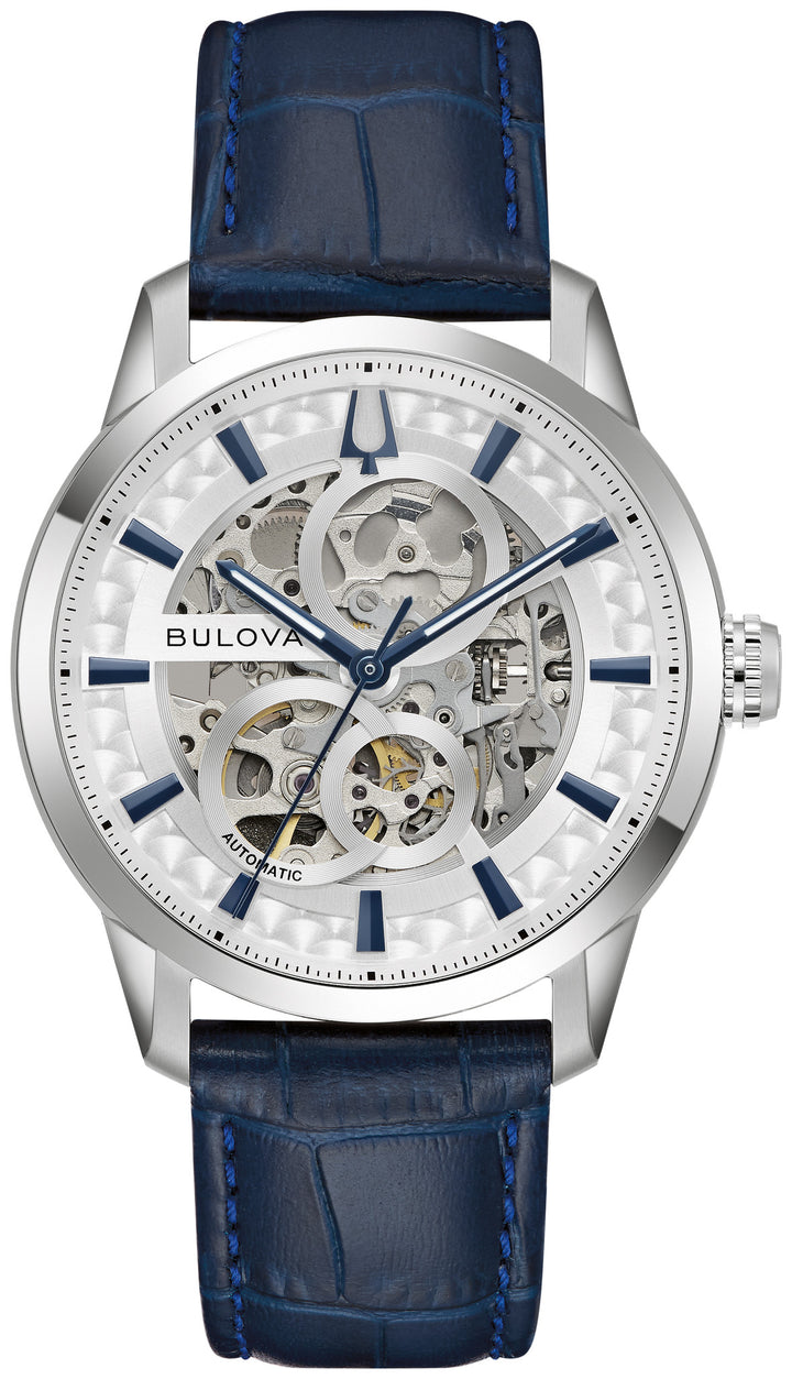 Bulova Classic BUL 96A330 Silver-Tone Dial Men&