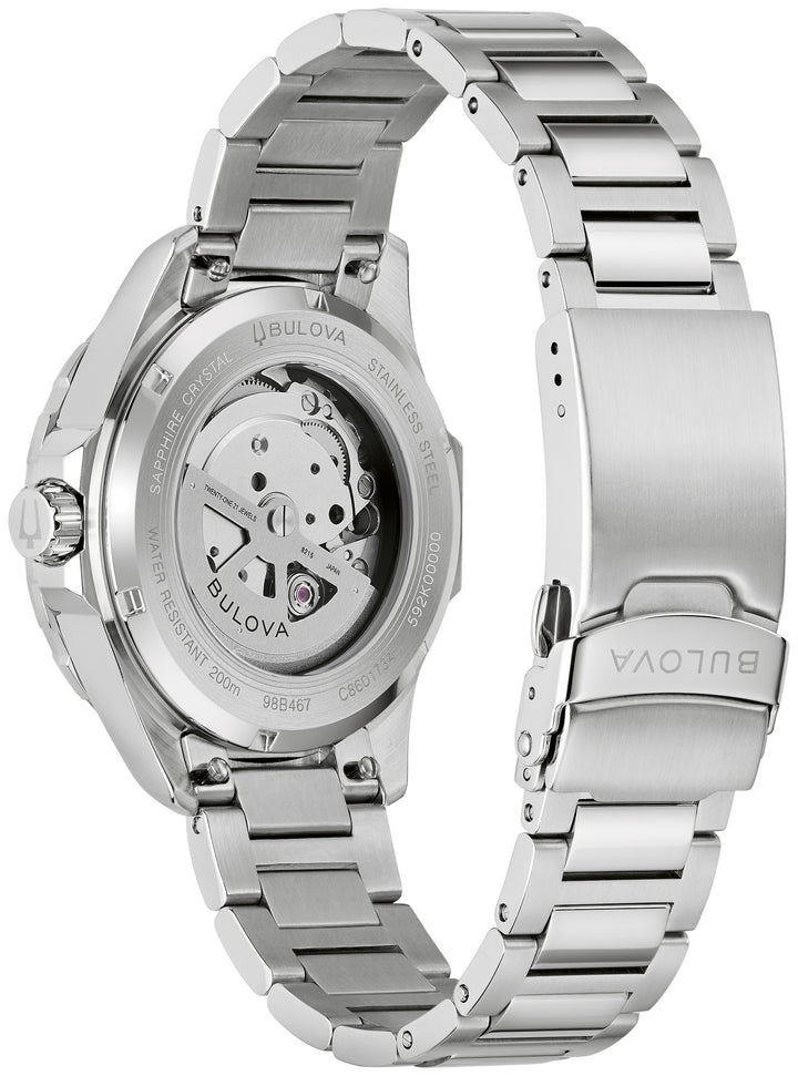 Bulova Marine Star 98B467 Green Dial Men&