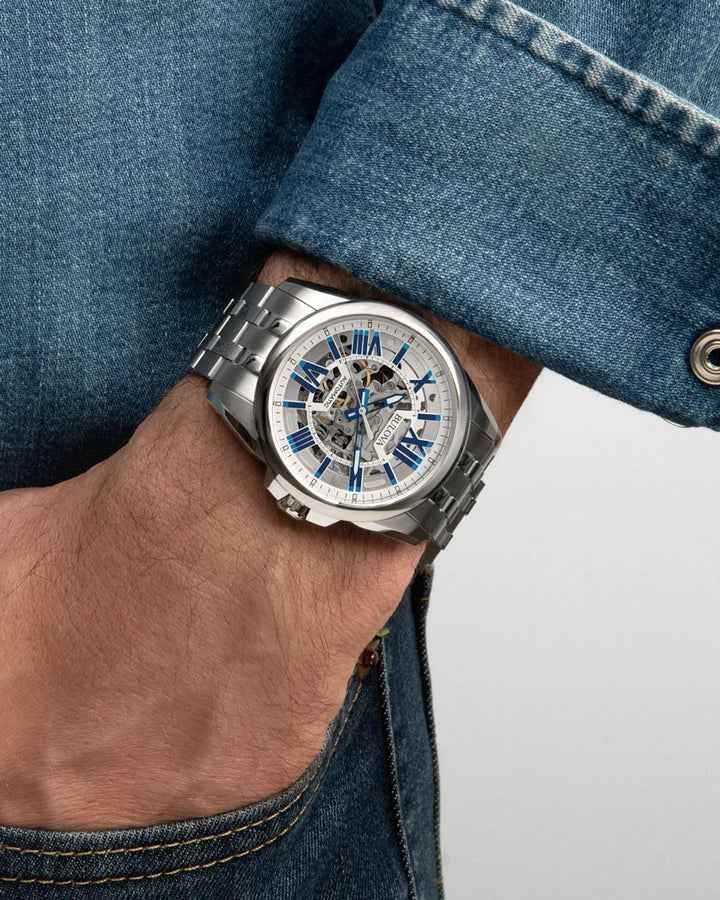 Bulova Classic BUL 96A187 Silver-Tone Dial Men&