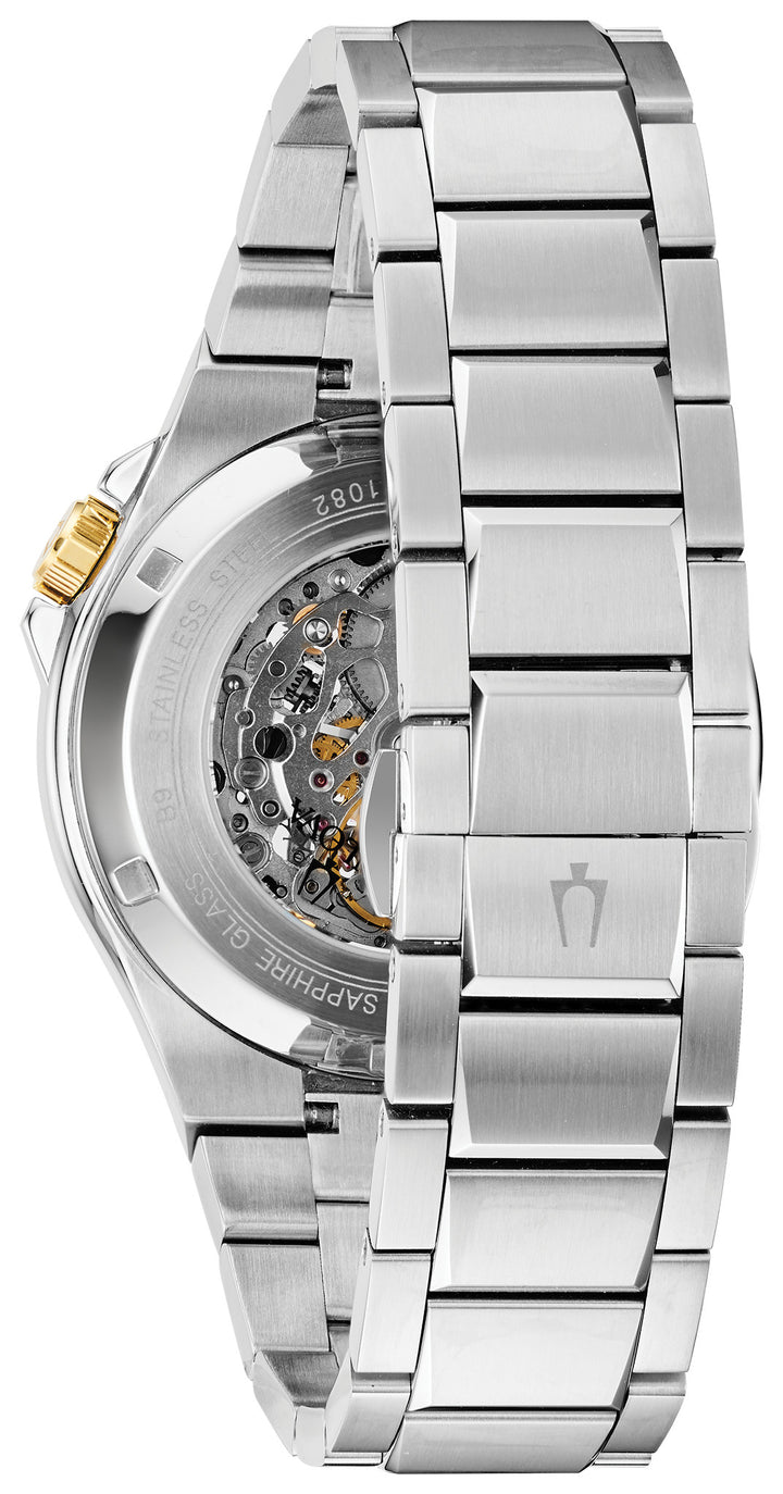 Bulova Maquina 98A224 Black Dial Men&