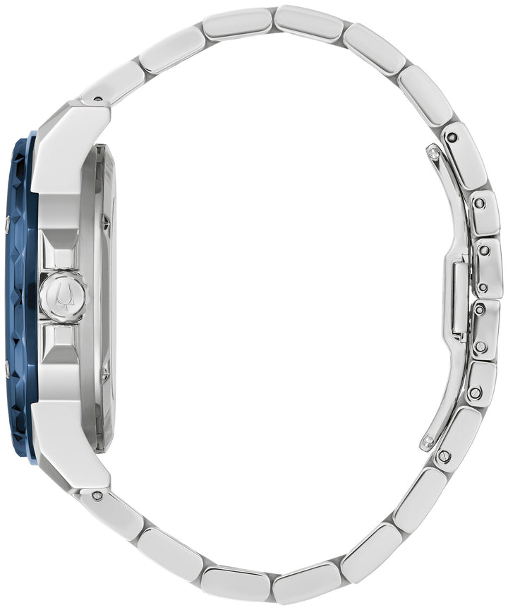 Bulova Marine Star 98A302 Blue Dial Men&