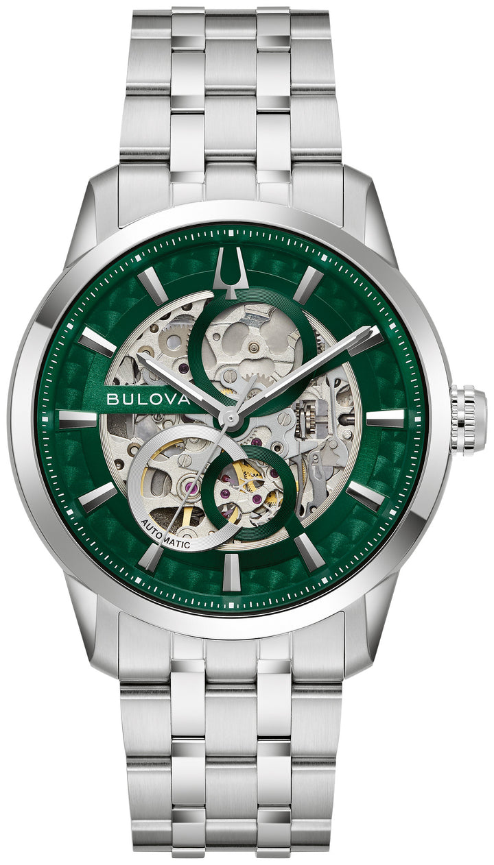 Bulova Classic BUL 96A329 Green Dial Men&