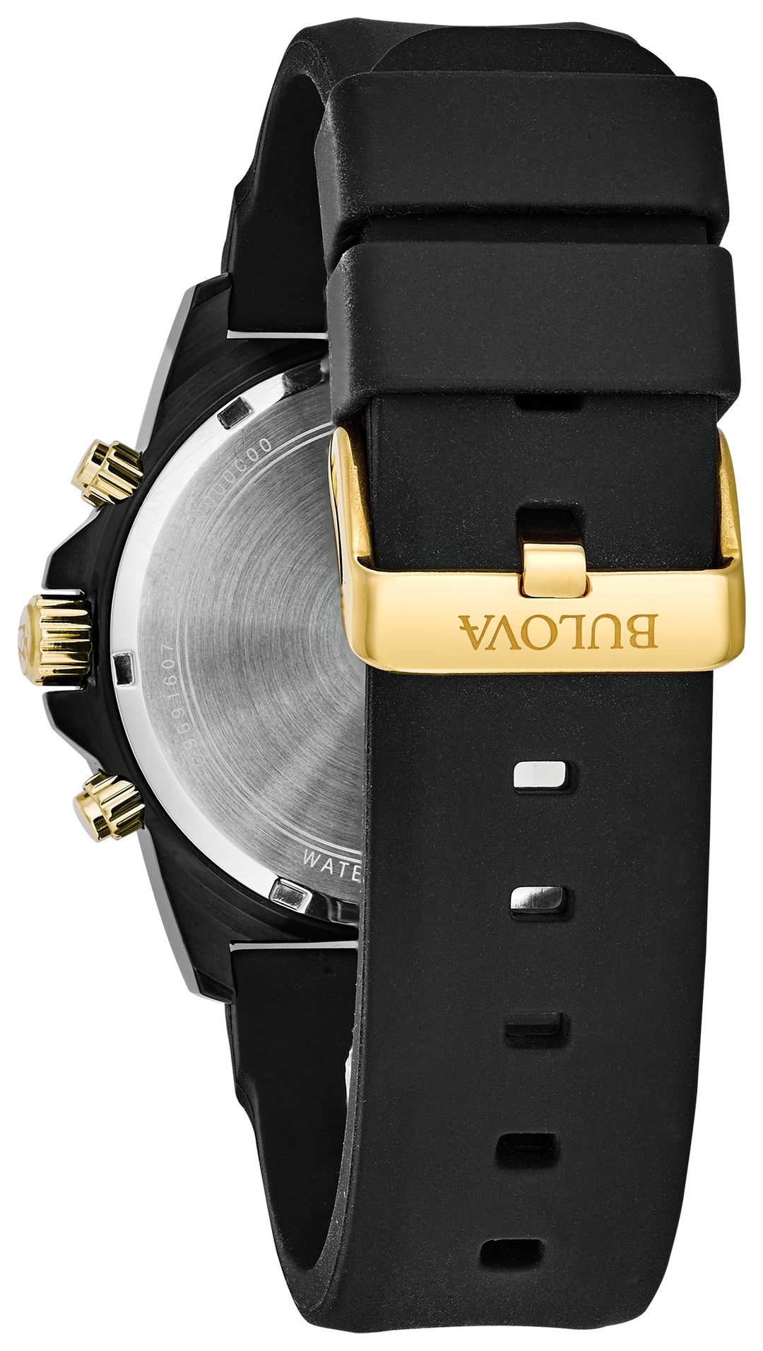 Bulova Marine Star 98B278 Black Dial Men&