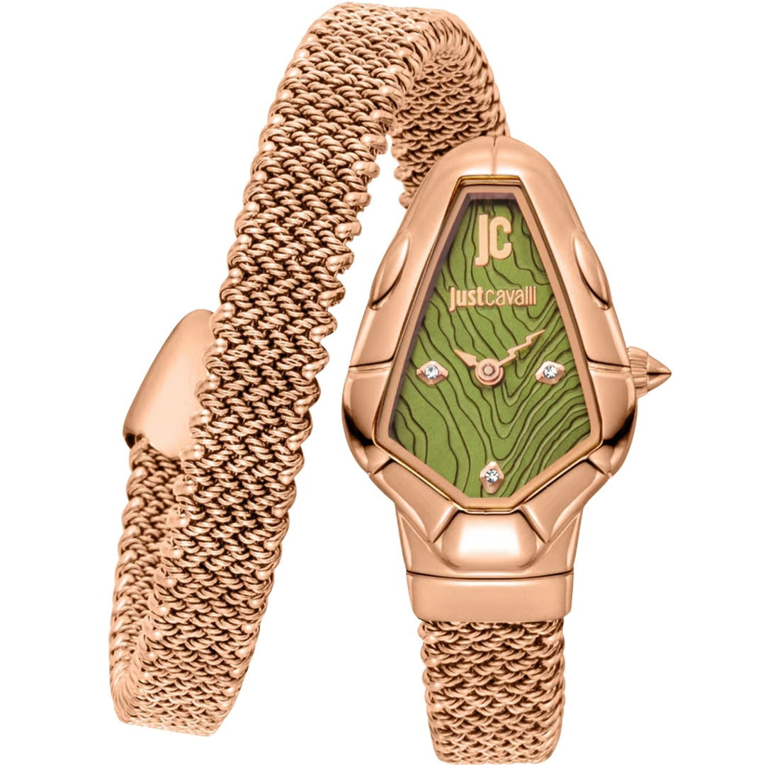 Just Cavalli Fiamma JC1L426M0045 Green Dial Women&