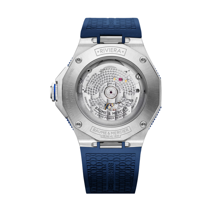 Baume Mercier Riviera 10716 Automatic Blue Dial 42MM