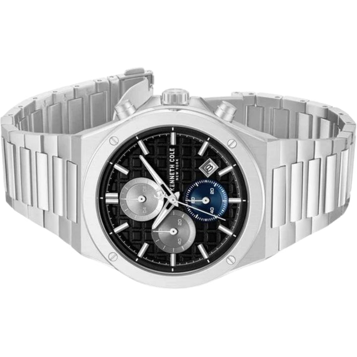 Kenneth Cole KCWGI0100001MNW Black Dial Men&