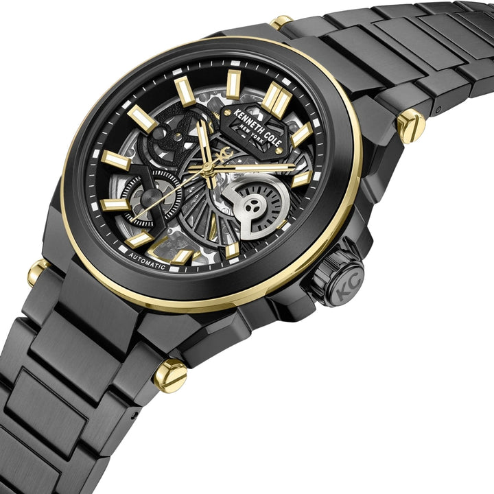 Kenneth Cole KCWGY0065606MN Black Dial Men&