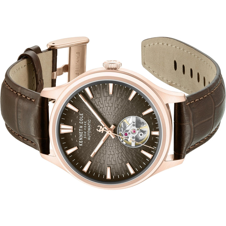 Kenneth Cole KCWGX0098004MNW Brown Dial Men&