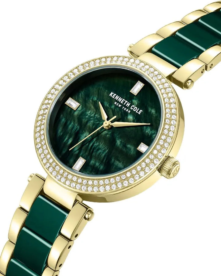 Kenneth Cole FW24 KCWLG0062903LD Green Dial Women&