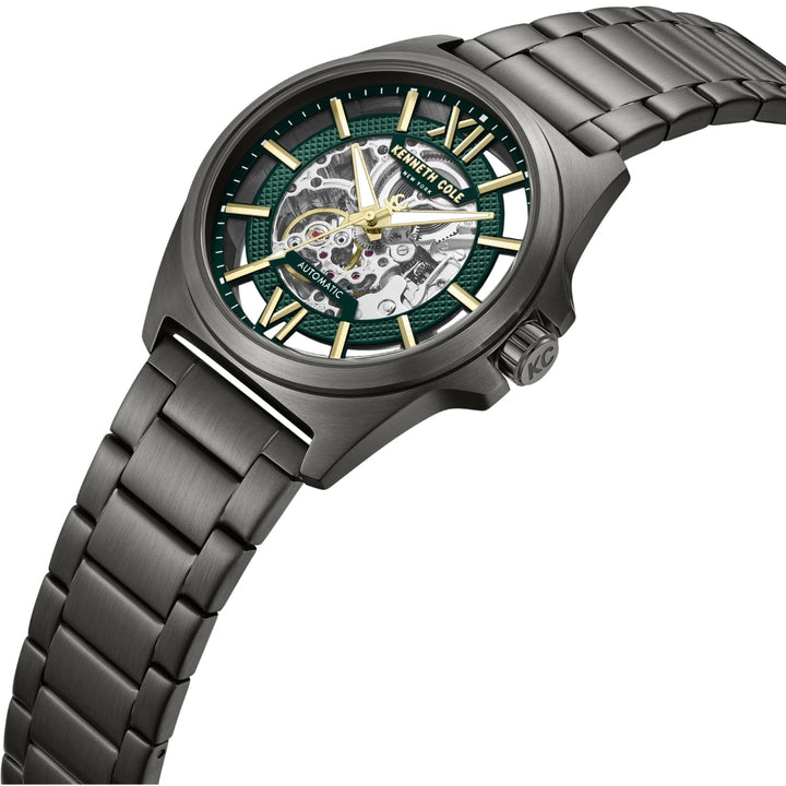 Kenneth Cole KCWGY0065103MNW Green Dial Men&