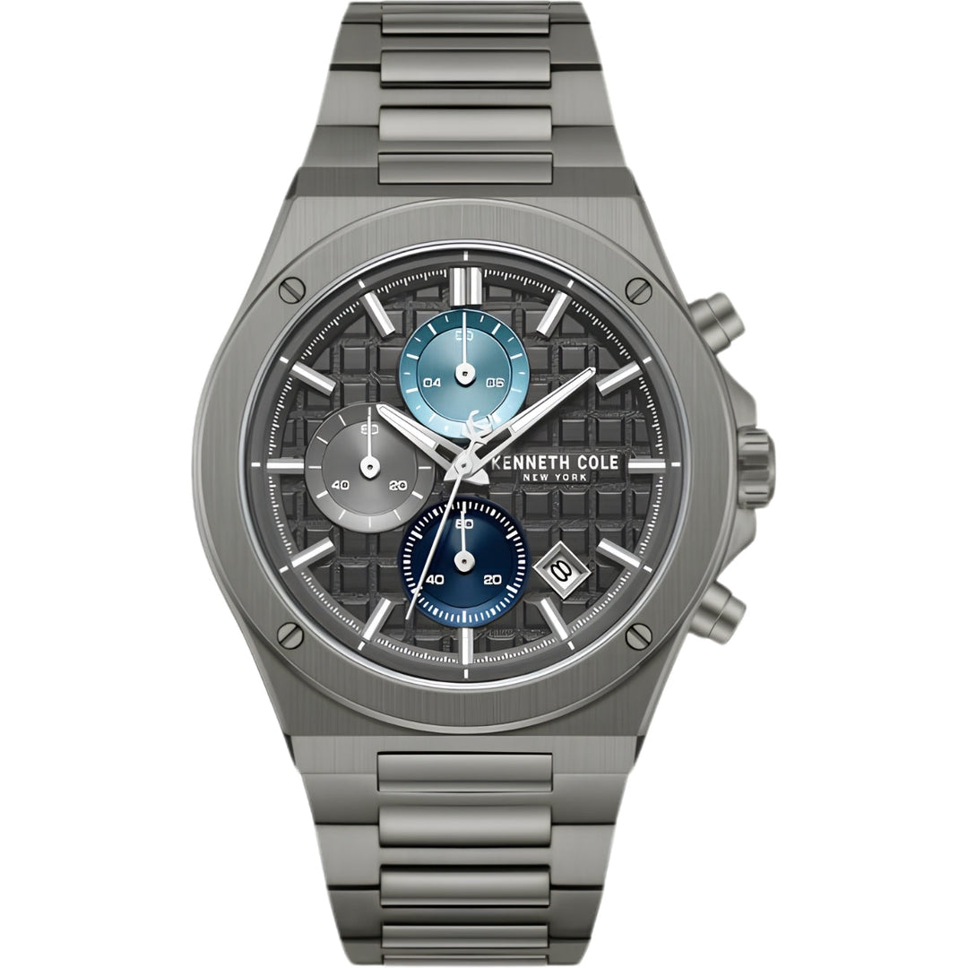 Kenneth Cole KCWGI0100002MNW Grey Dial Men&
