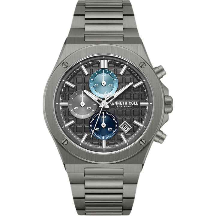 Kenneth Cole KCWGI0100002MNW Grey Dial Men&