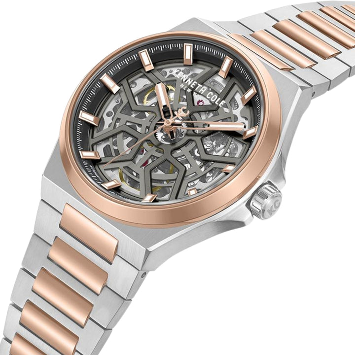 Kenneth Cole KCWGY0065302MNW Gunmetal Dial Men&