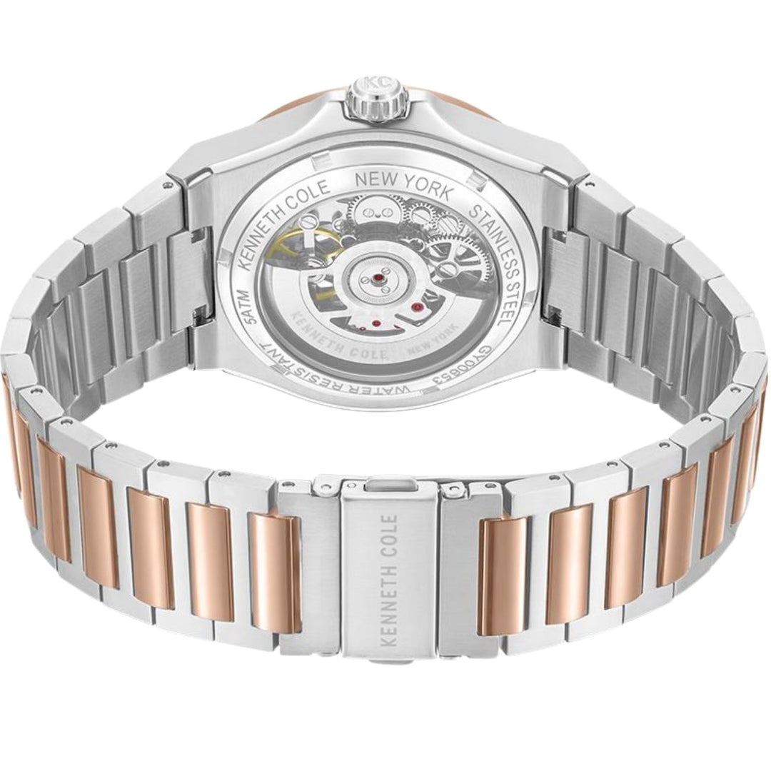 Kenneth Cole KCWGY0065302MNW Gunmetal Dial Men&