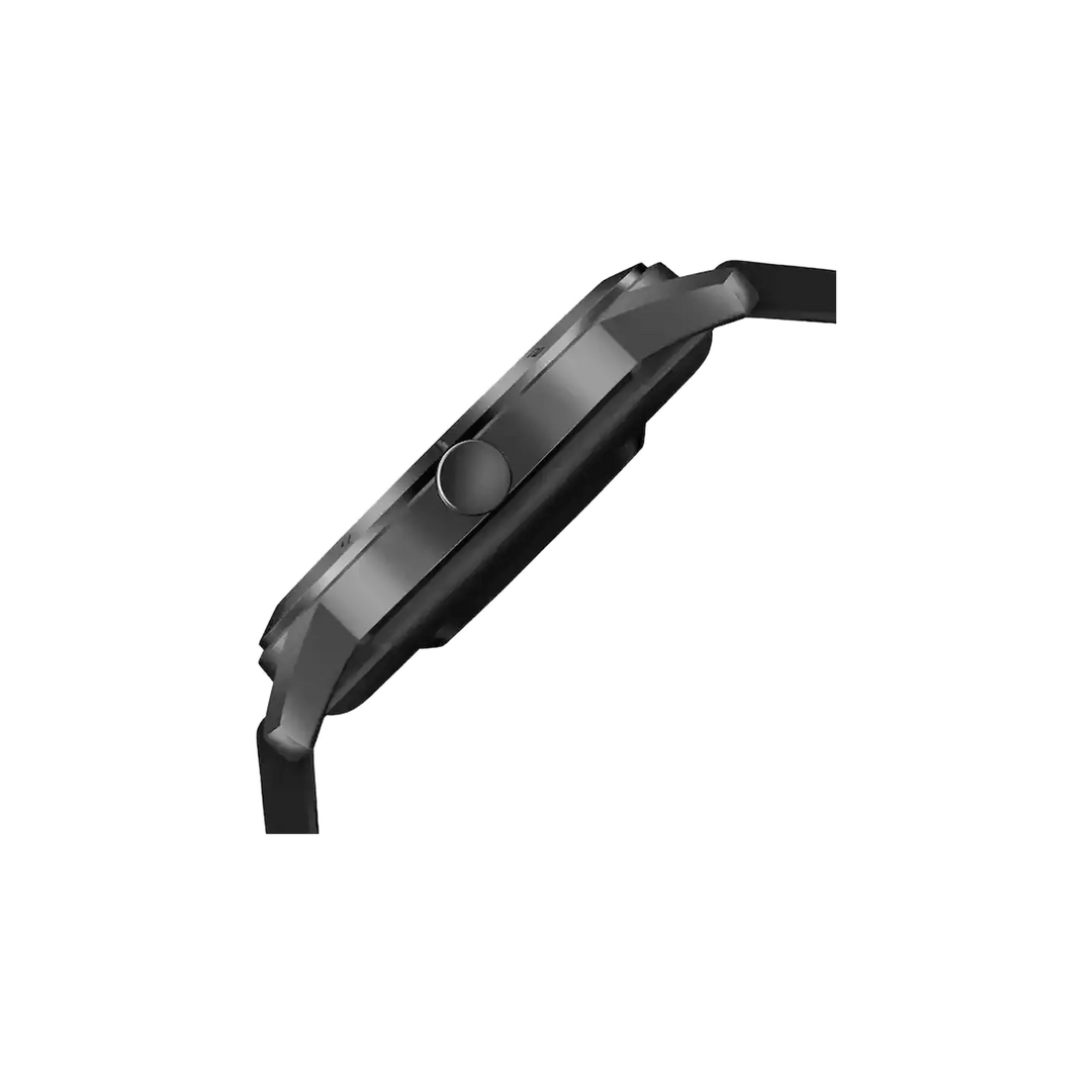 Kenneth Cole Smart Black Dial Silicone Strap Unisex Watch