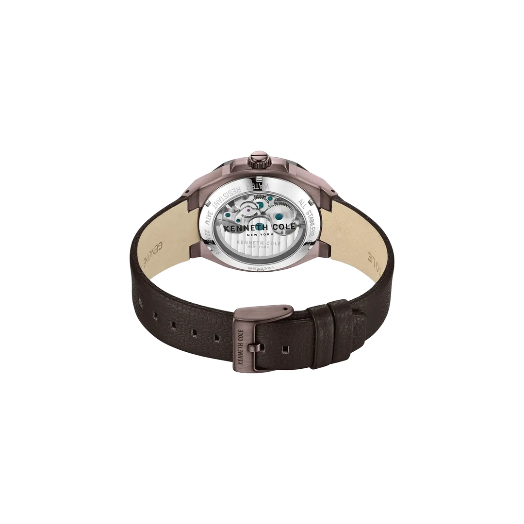 Kenneth Cole Grey Dial Automatic Watch for Men