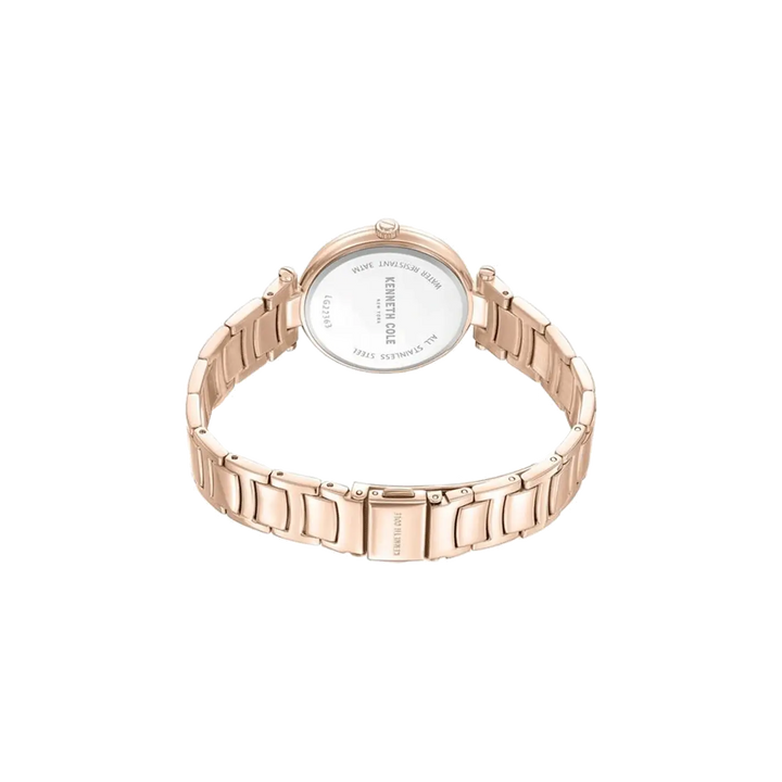 Kenneth Cole Quartz Analog White Dial Stainless Steel Strap Watch for Women